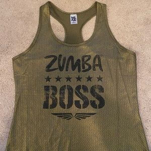 Zumba Boss Tank (altered/cut)